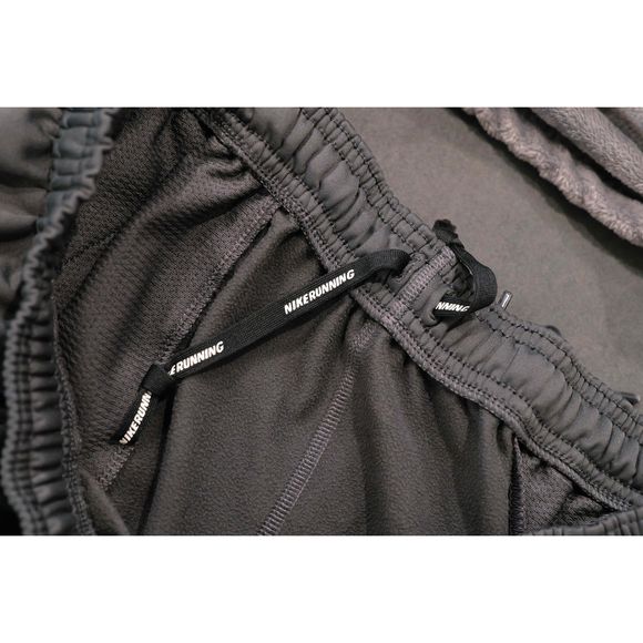 Nike Grey Dri-Fit Stretch 1/4 Zip Ankle Athletic Sweatpants Mens Size Large - Picture 9 of 9